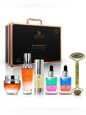 Latoua Mille Skin Youth Collection 6-Piece Luxury Anti-Aging Skincare Set